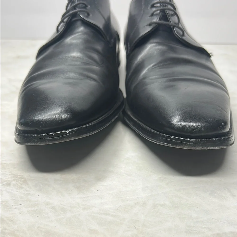 To Boot New York Black Leather Oxfords Sleek Formal Design | 13